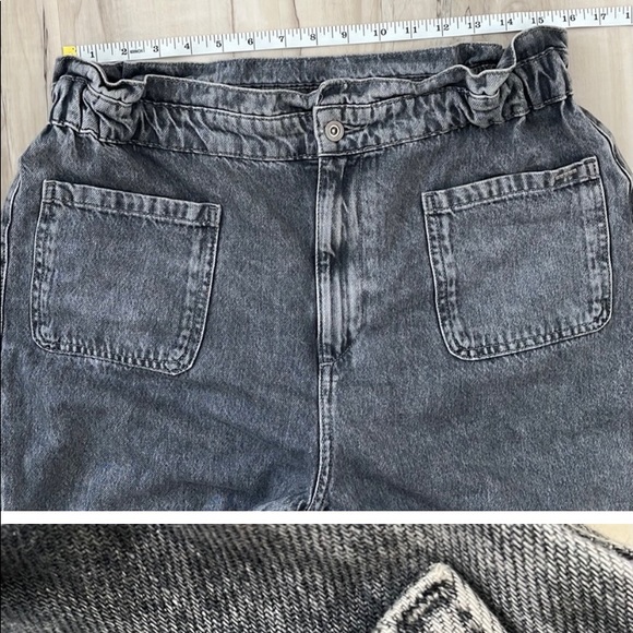 Zara High Waist Paperbag Jeans | Size 10 - Picture 2 of 4